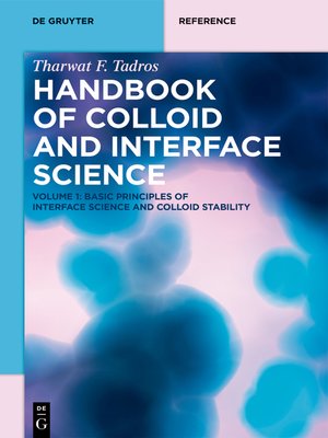 cover image of Basic Principles of Interface Science and Colloid Stability